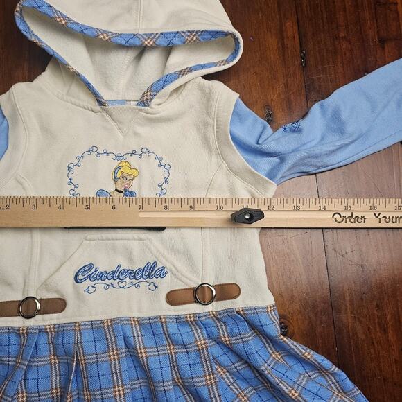 CINDERELLA HOODED DRESS 24 months - Picture 5 of 8